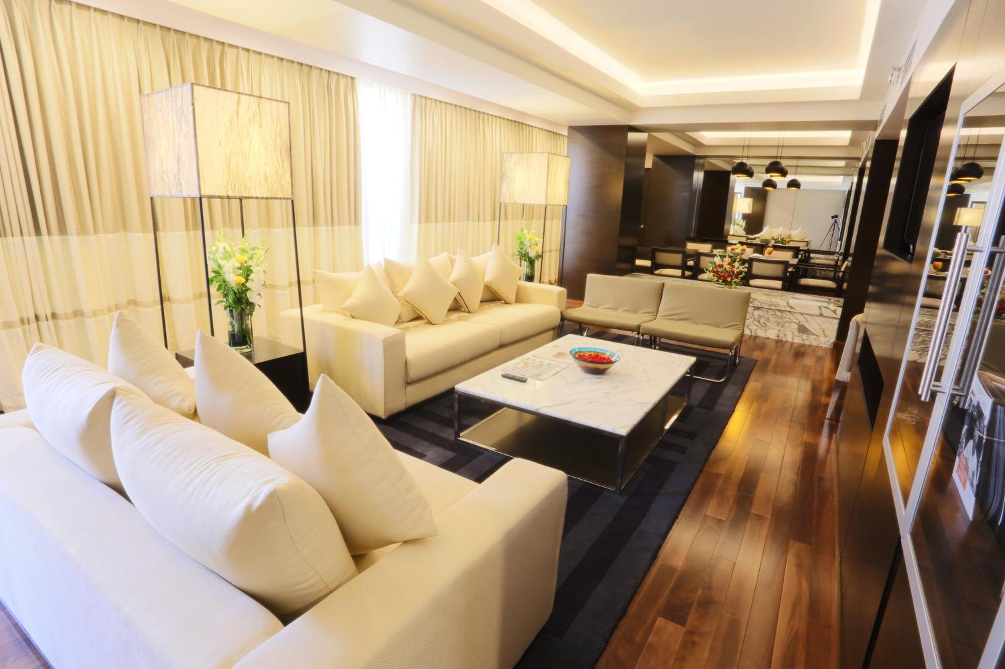 Avari Tower Karatschi Exterior foto A living room
