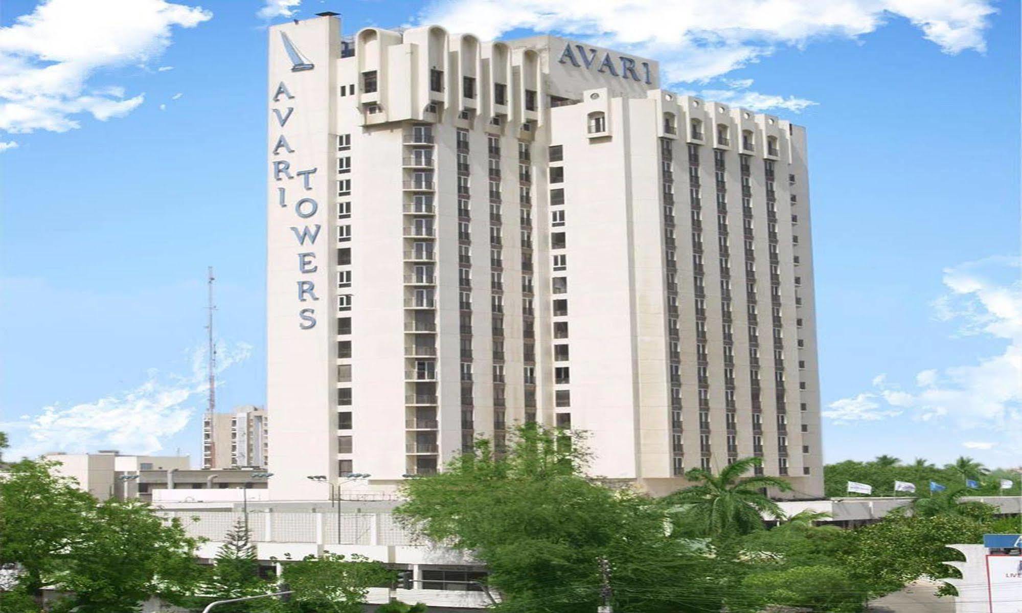 Avari Tower Karatschi Exterior foto The Avaris building